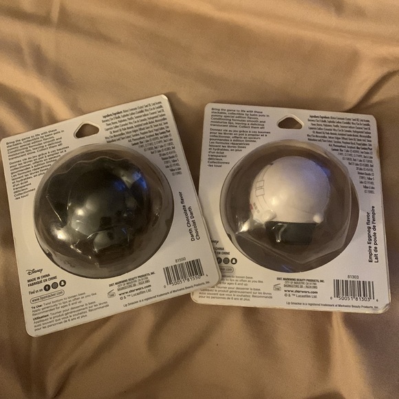 2 STAR WARS Tsum Darth Vader & Storm Trooper Lip Smackers - Picture 2 of 5